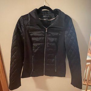 Black cropped jacket